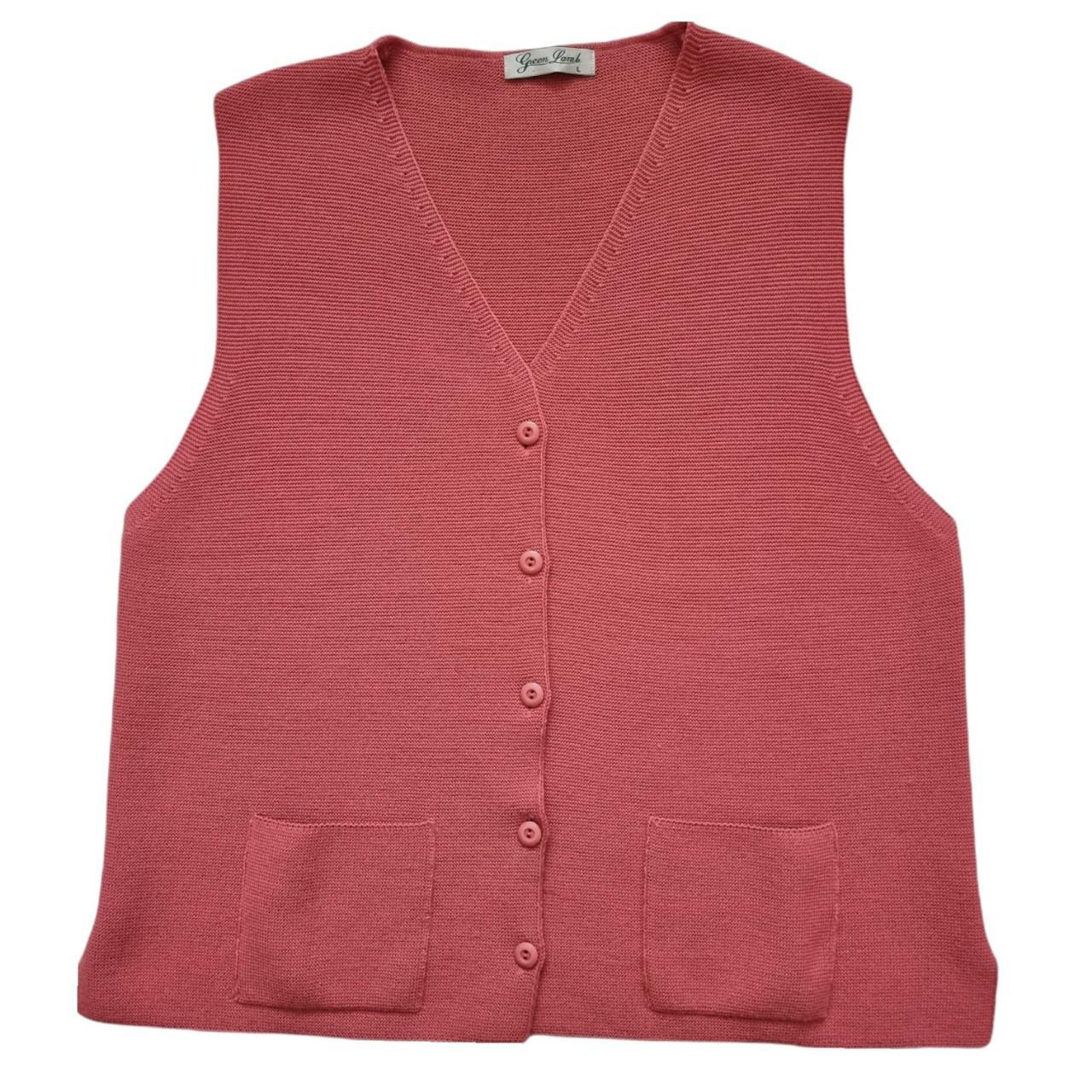 Women's Pink Vest Depop