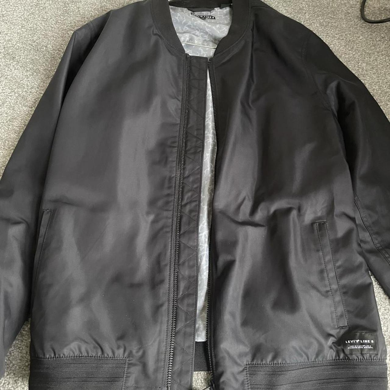 levi's line 8 jacket black