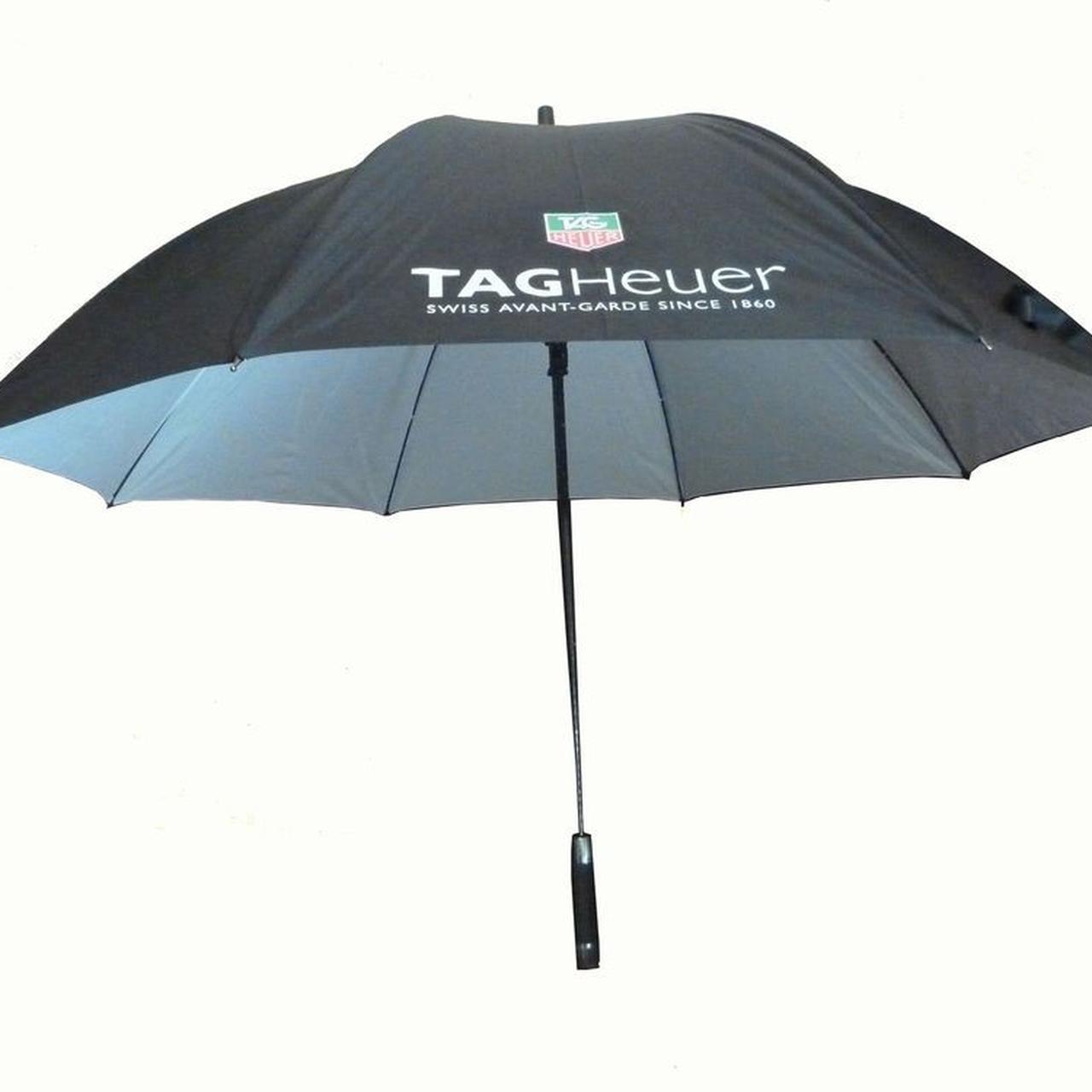 New TAG Heuer black Golf umbrella Nice and