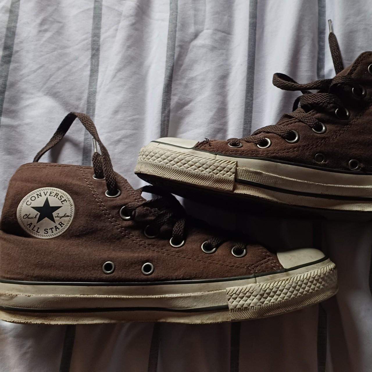 Rare AC/DC Converse Hi-Tops - Size 4 Mens (May be... - Depop