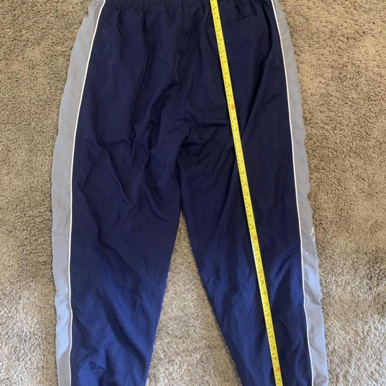 Vintage Dallas Cowboys Windbreaker Pants Size 3XLT - Depop