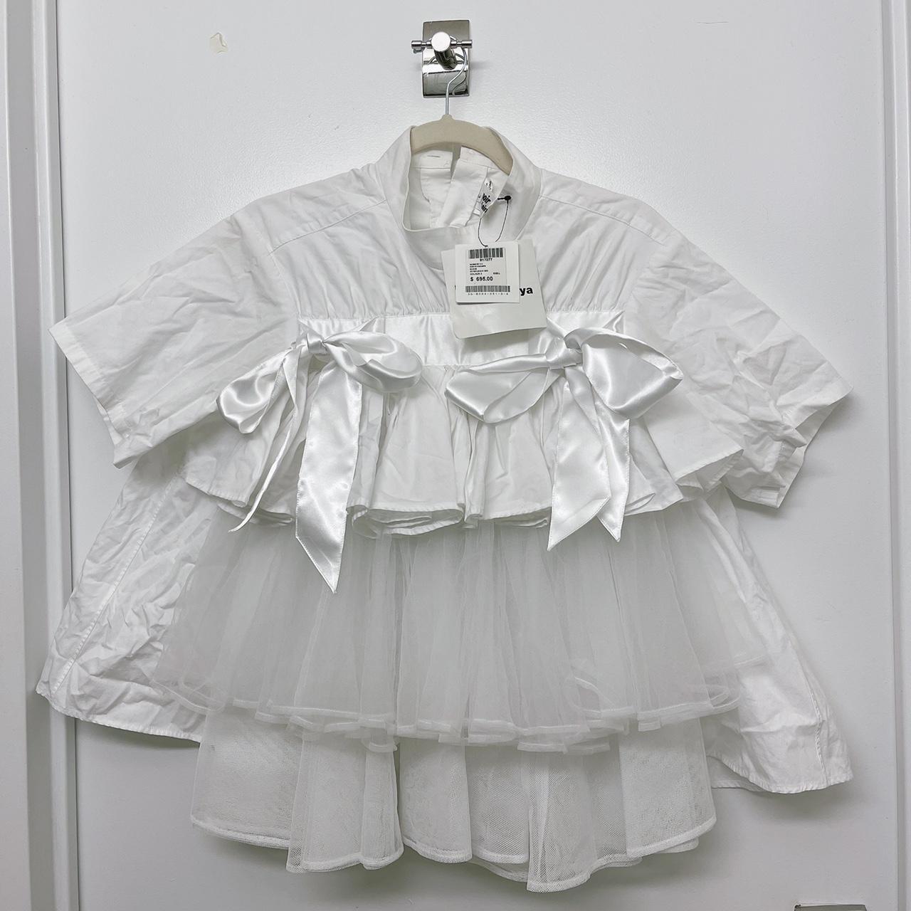 Comme des Garçons Women's White Blouse