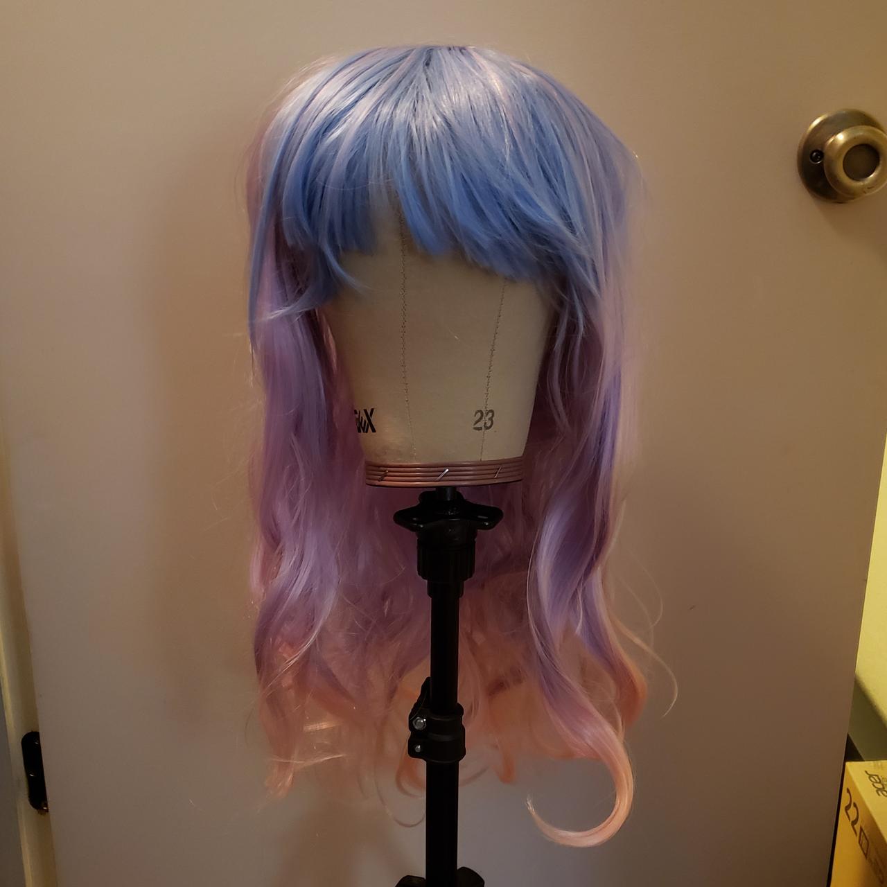 28" multi colored wig still in bag. Comes with wig&hellip; - Depop