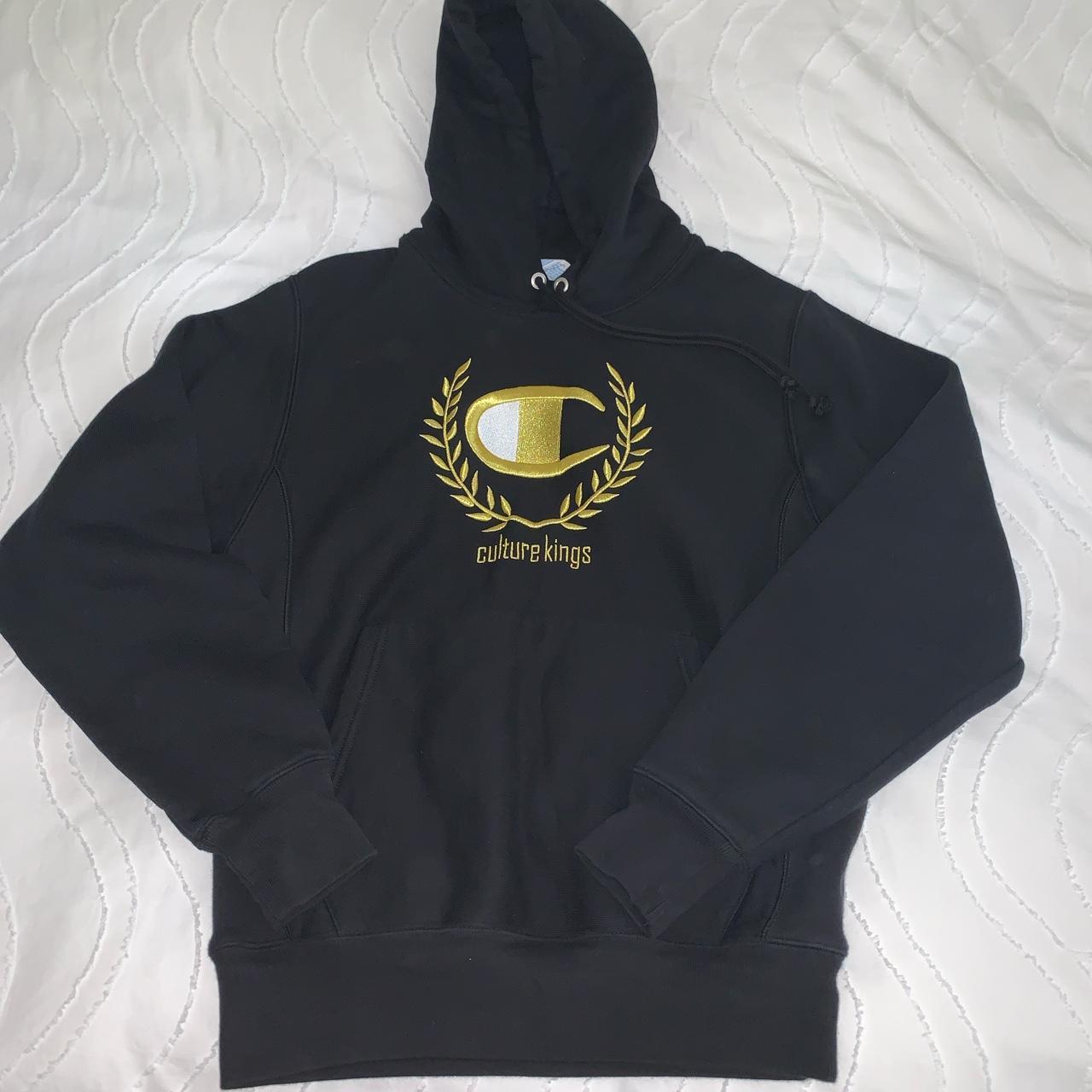 Champion culture kings hoodie Size S Never worn - Depop