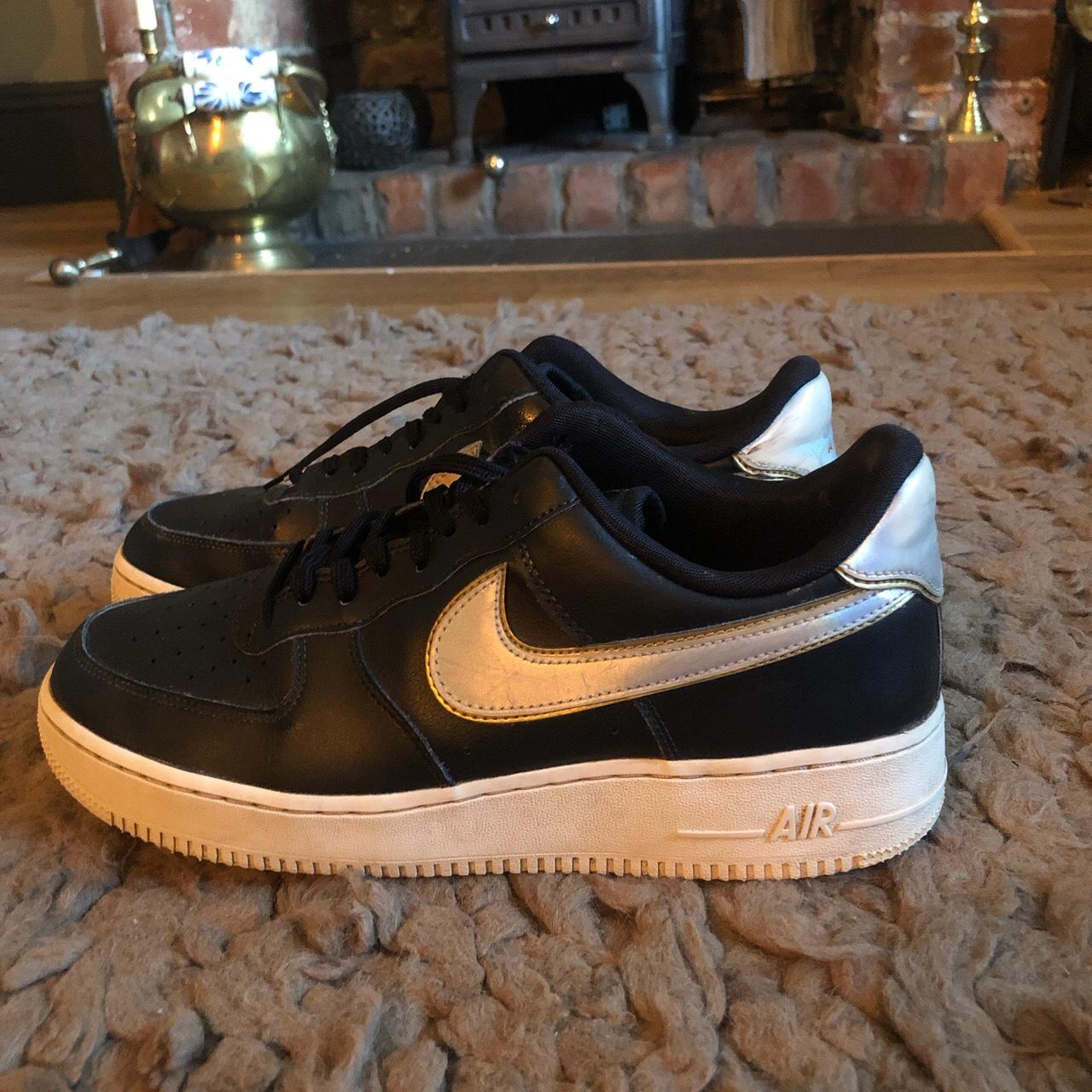 Black holographic air force 1 best sale