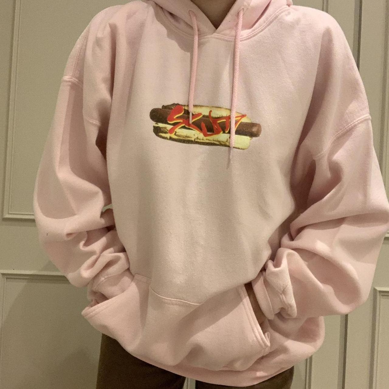 Scum pink top hoodie