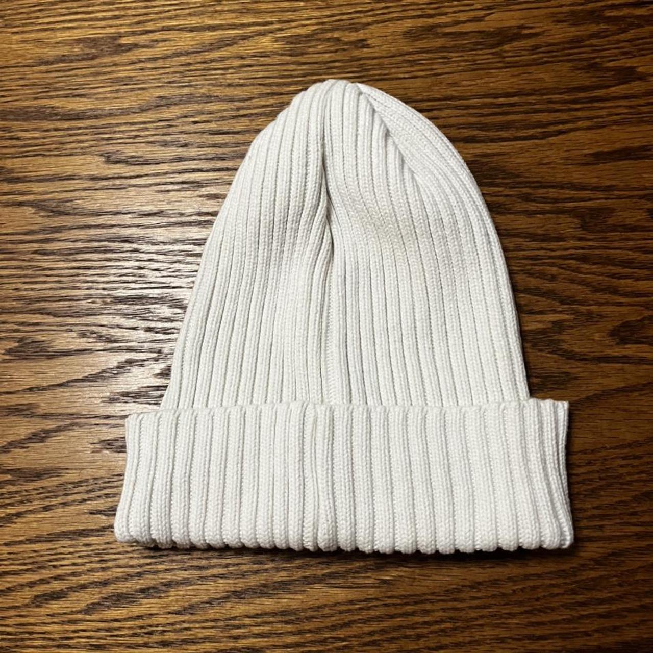 Supreme Overdyed Ribbed Knit Beanie - Red