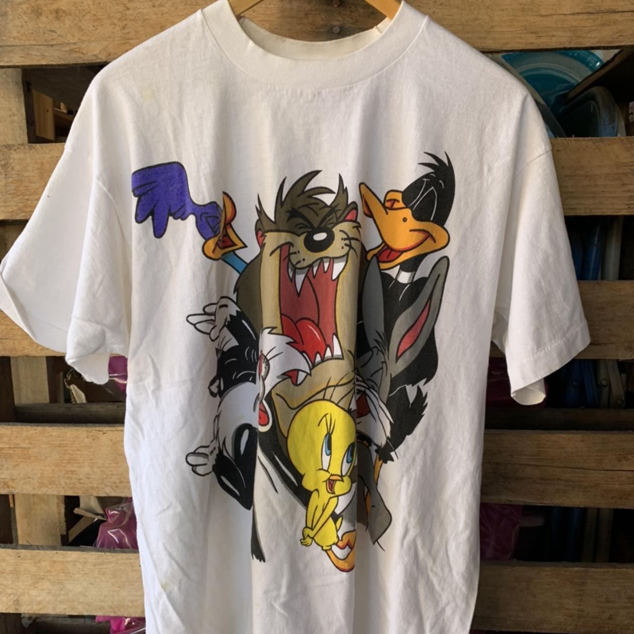 Vintage 1993 looney tunes featuring Road runner | Depop