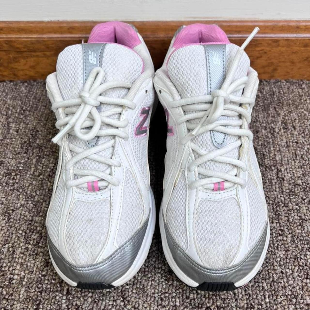 New Balance chunky dad sneakers. Women's size... Depop