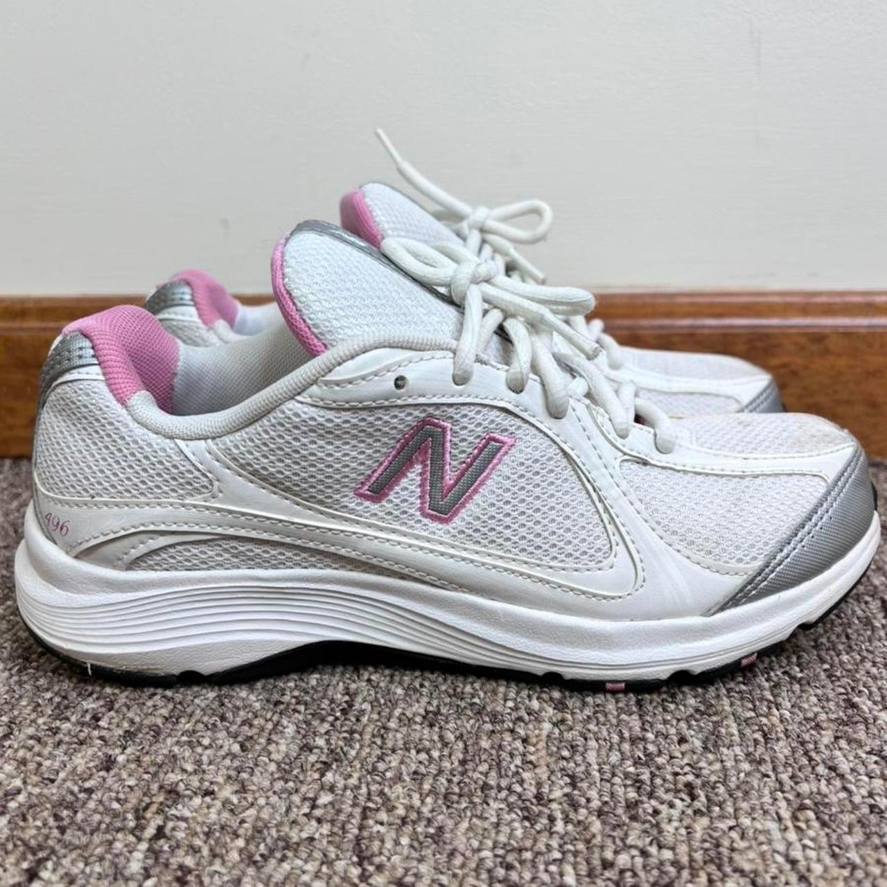 New Balance chunky dad sneakers. Women's size... - Depop