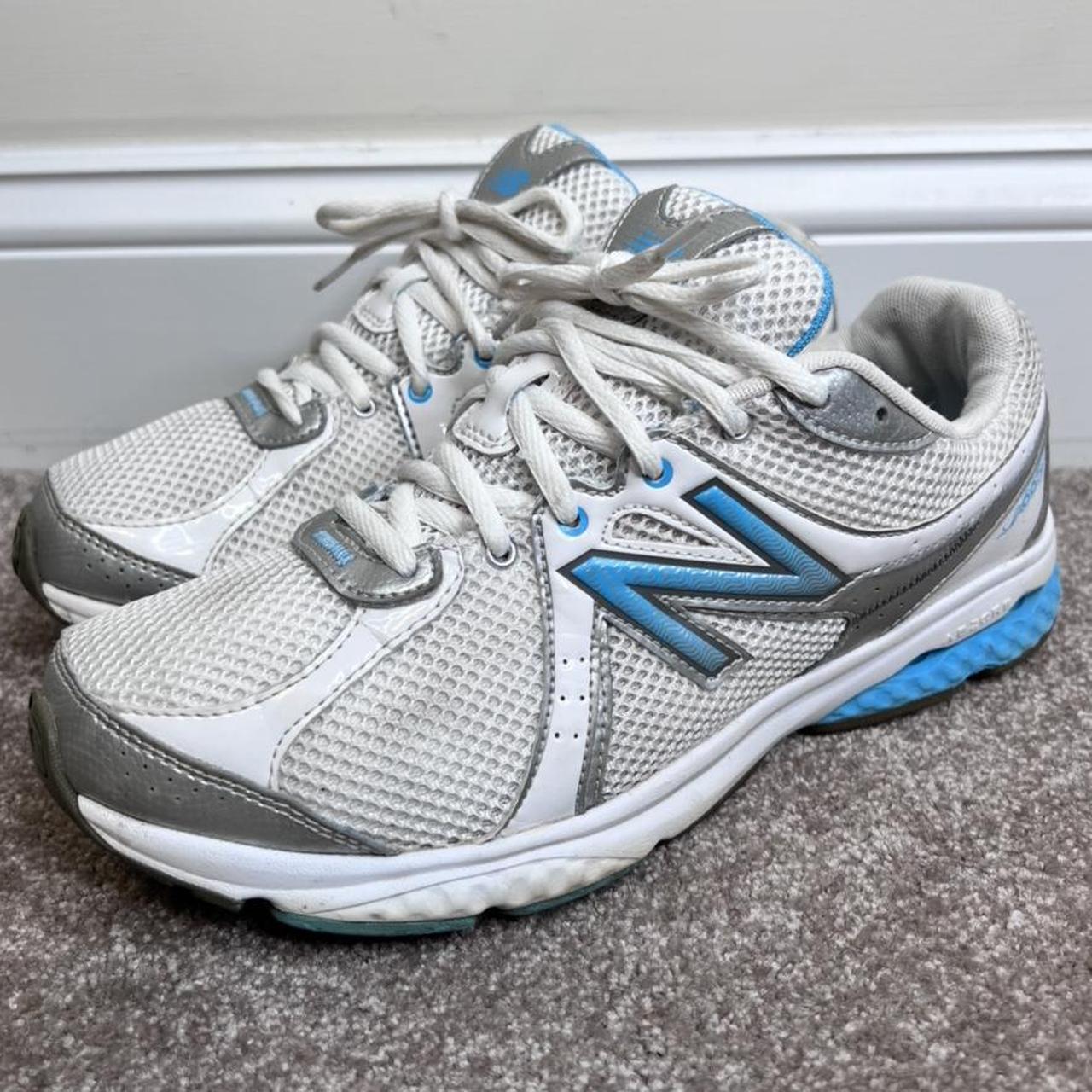 Chunky New Balance dad sneakers. Women's size... - Depop