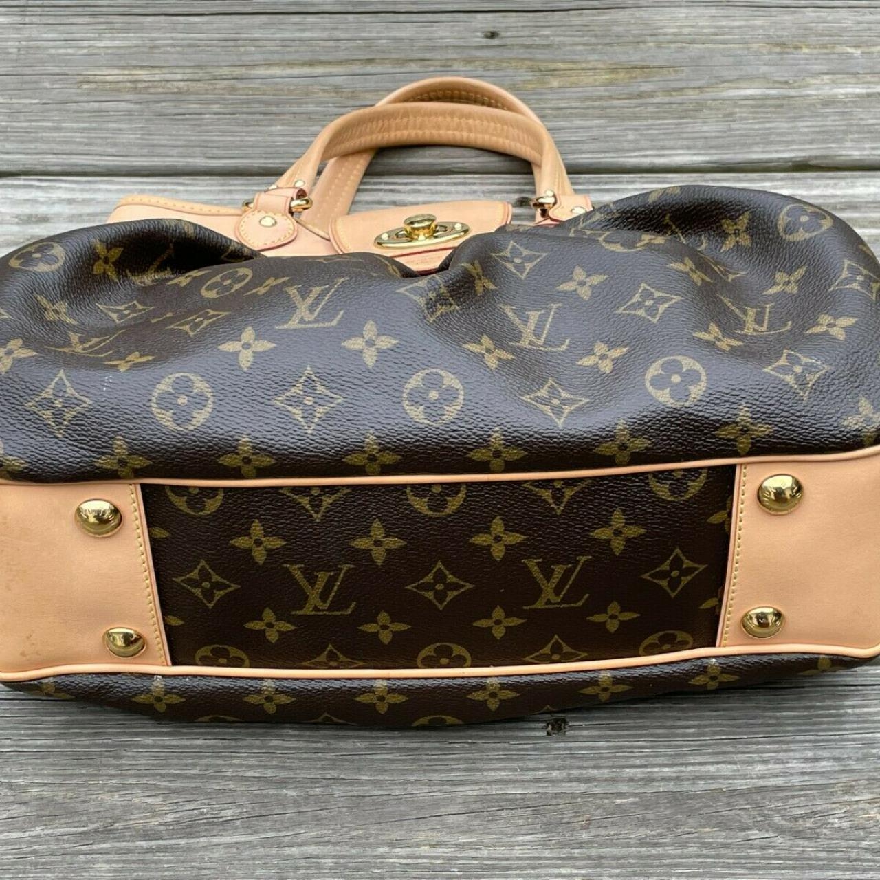 Louis Vuitton Brown Monogram Handbag May have - Depop