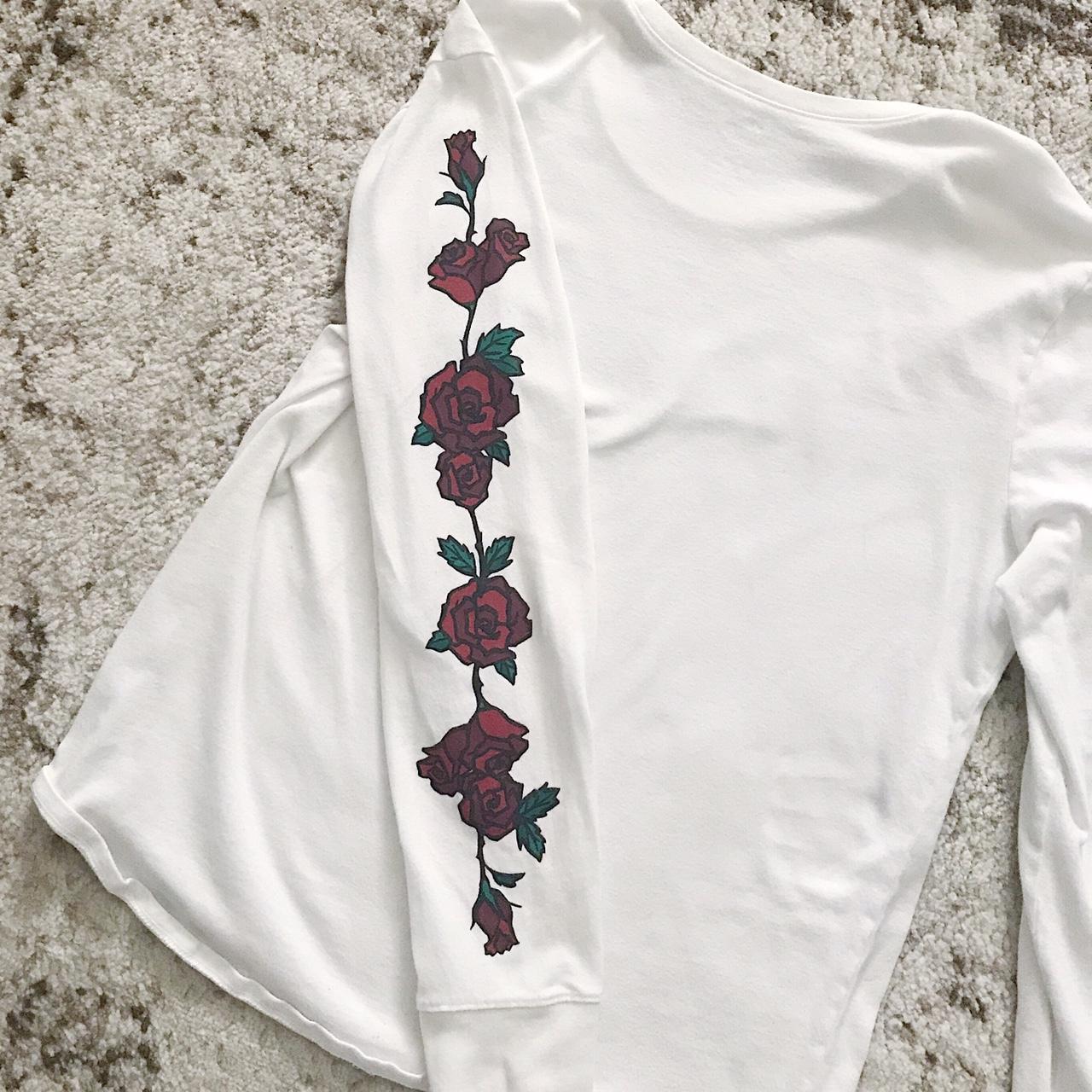 Hollister long online sleeve rose