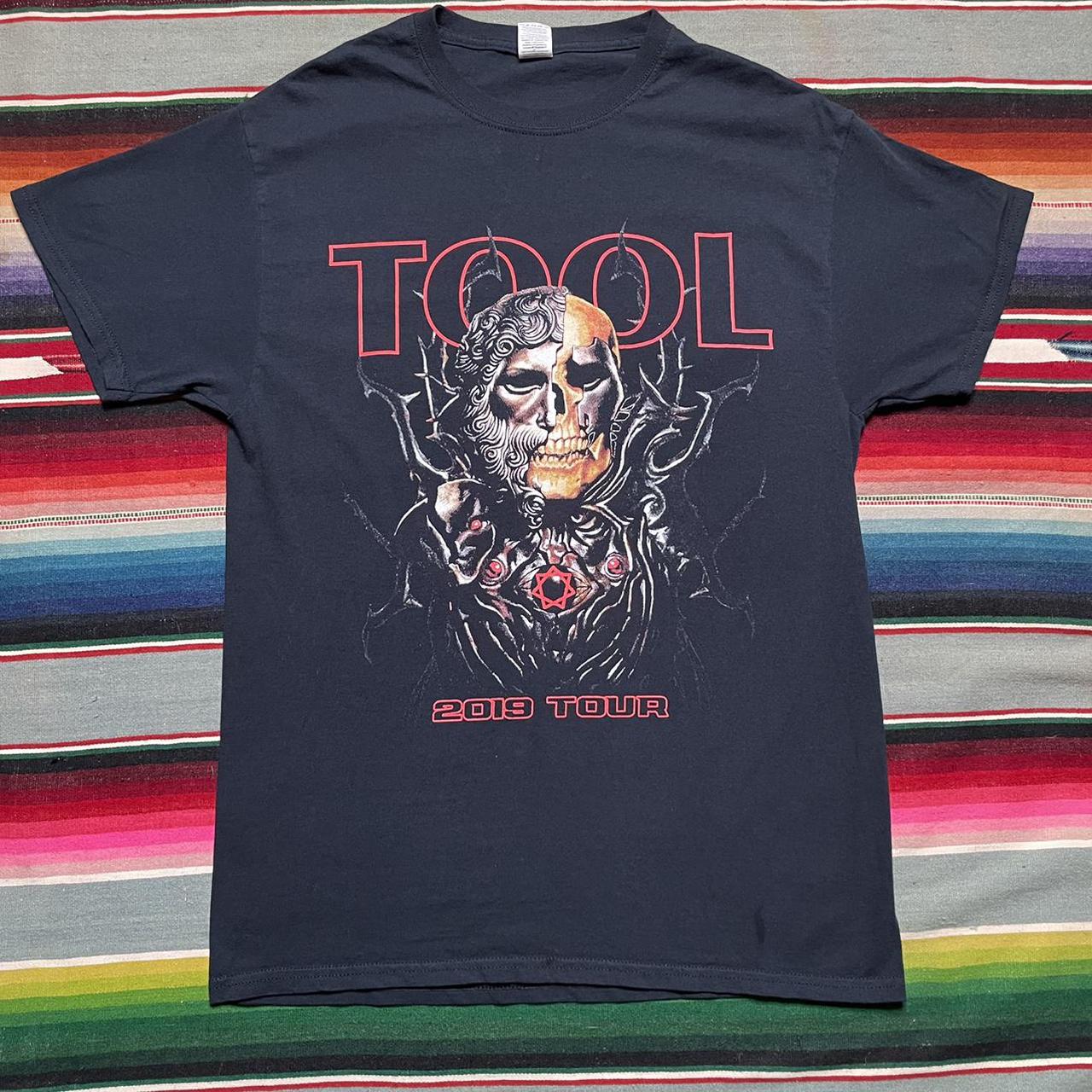 Tool Fear Inoculum 2019 Concert Tour Shirt Black Double Sided Size 2XL Hard Rock 
