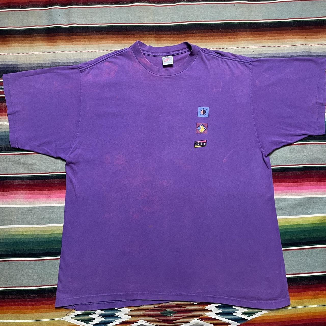 Purple and hot sale aqua nike shirt