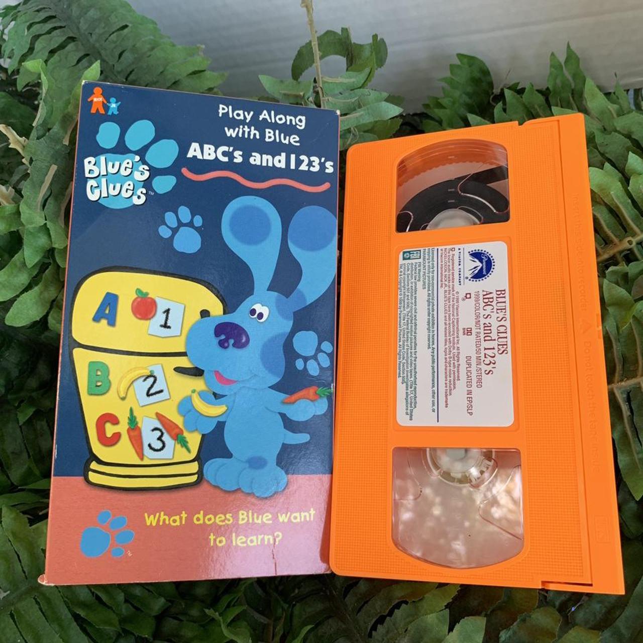 Nick Jr Media Blues Clues Abcs And S Vhs Video Tape Nick Jr The Best Porn Website