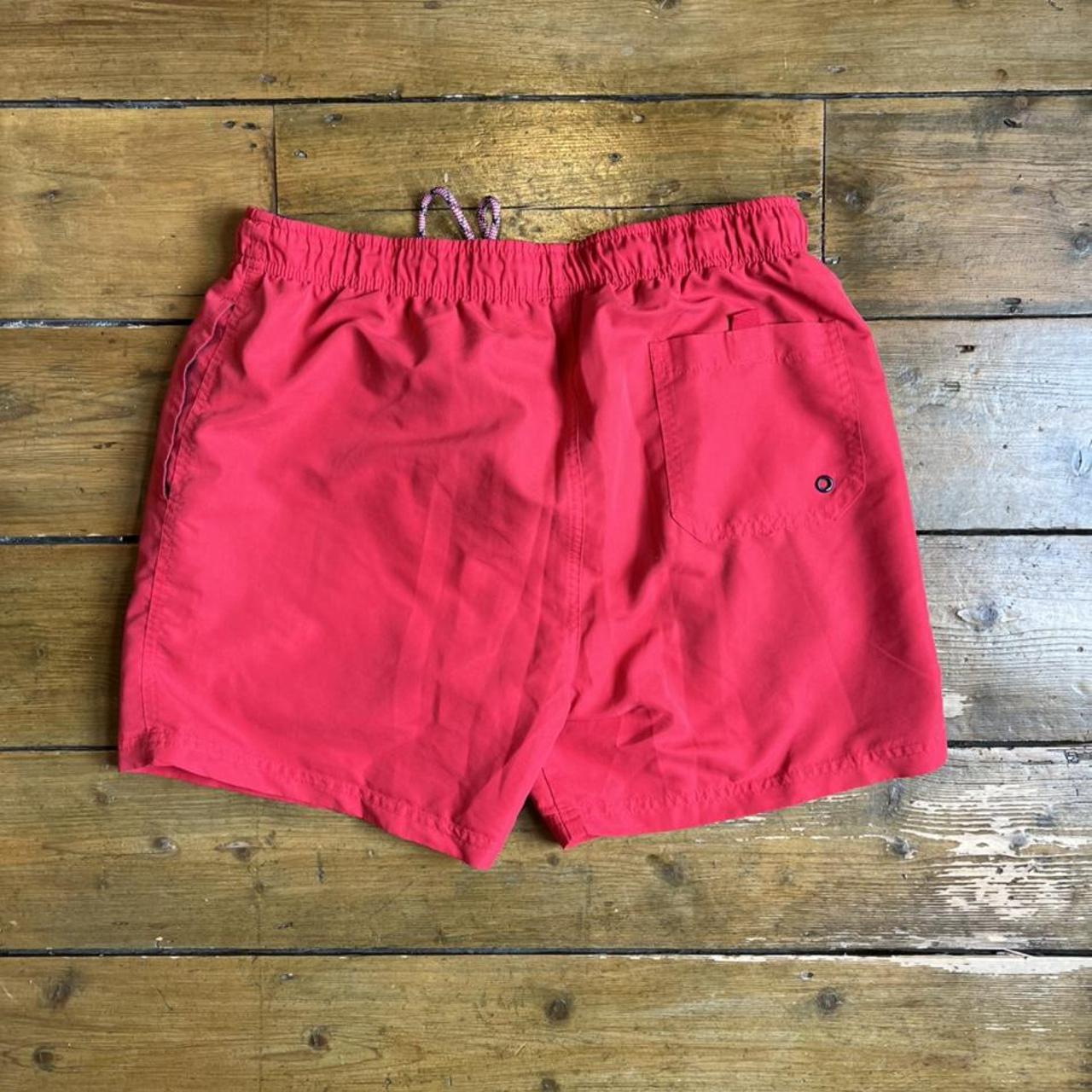 Primark Men's Red Swim-briefs-shorts | Depop