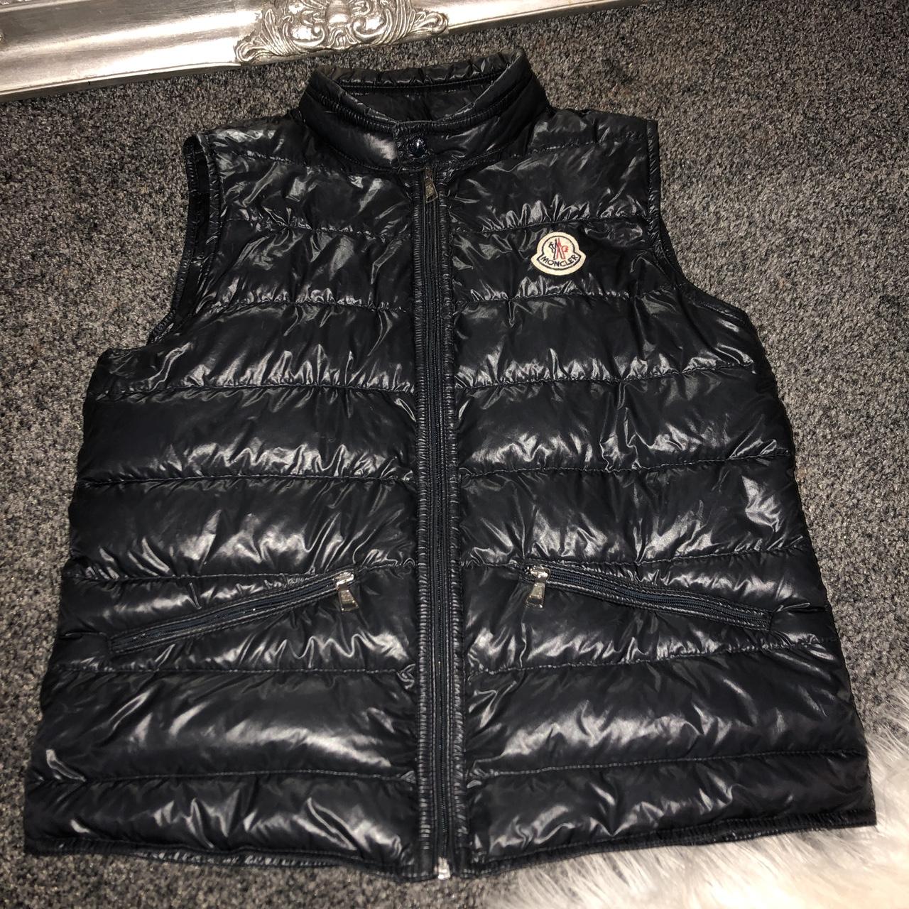 black moncler gilet age 14