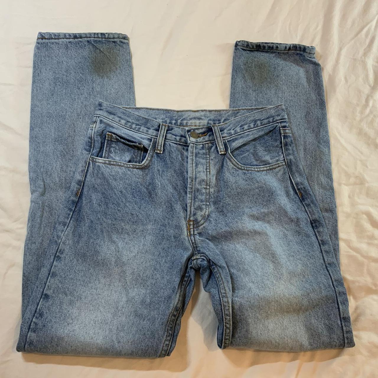 Brandy Melville J.GALT Addison jeans size S. Stains... - Depop