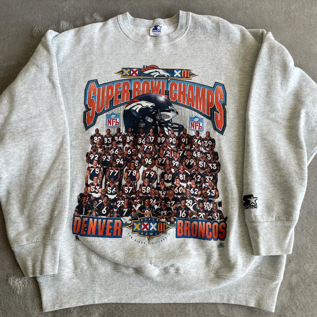 denver broncos vintage sweatshirts