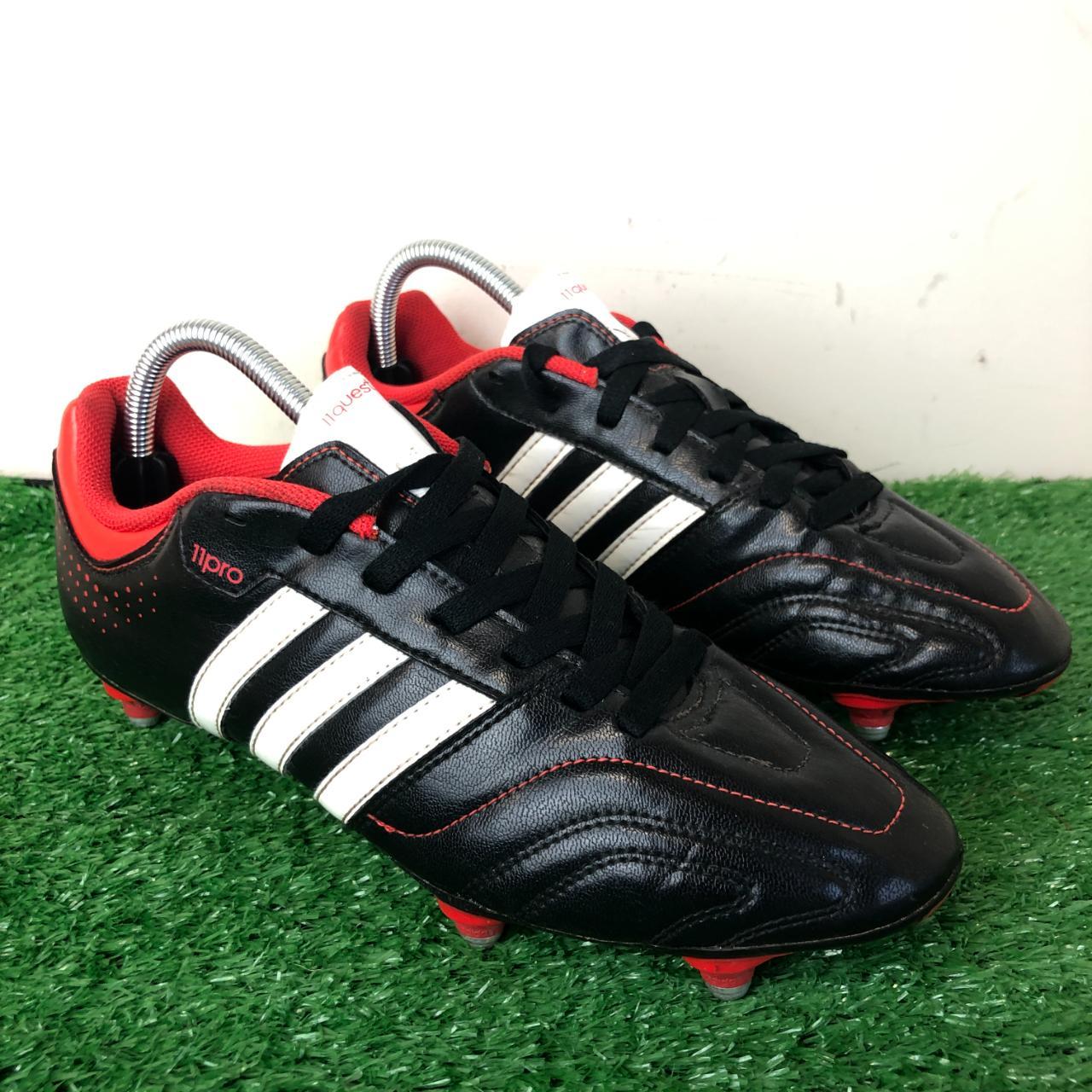 Adidas 11 Questra Football Boots Mens Red & Black... Depop