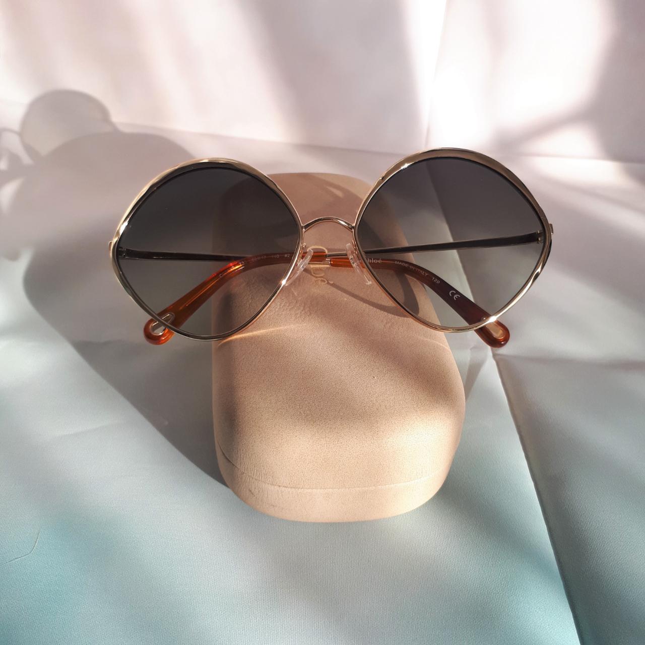 chloe dani round sunglasses