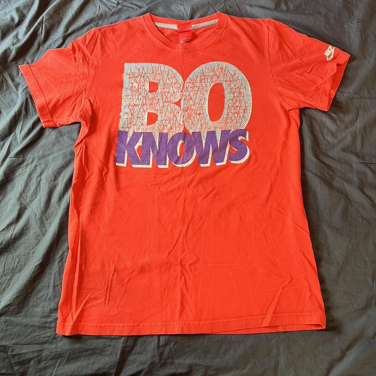 bo knows shirt vintage nike