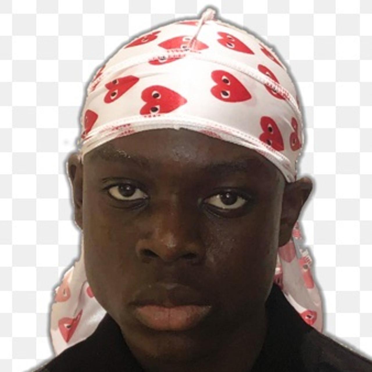 CDG heart durag Brand new Message me for further info Depop