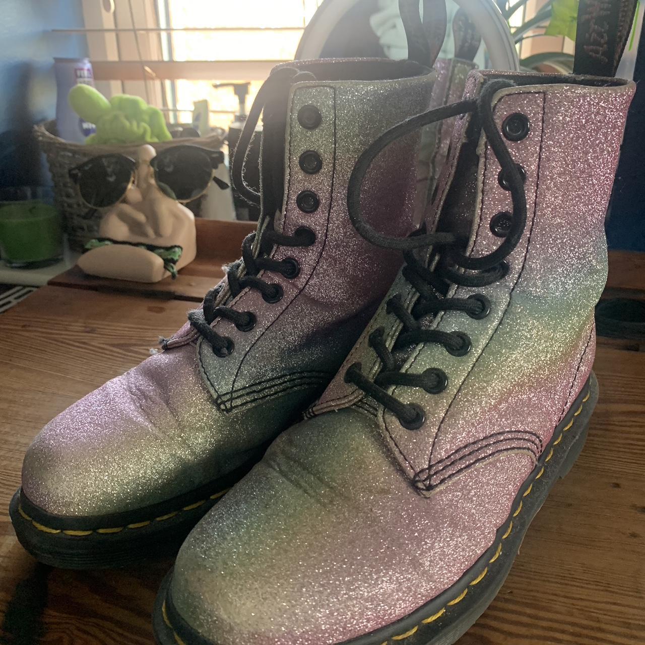 Dr martens glitter pascal boots best sale