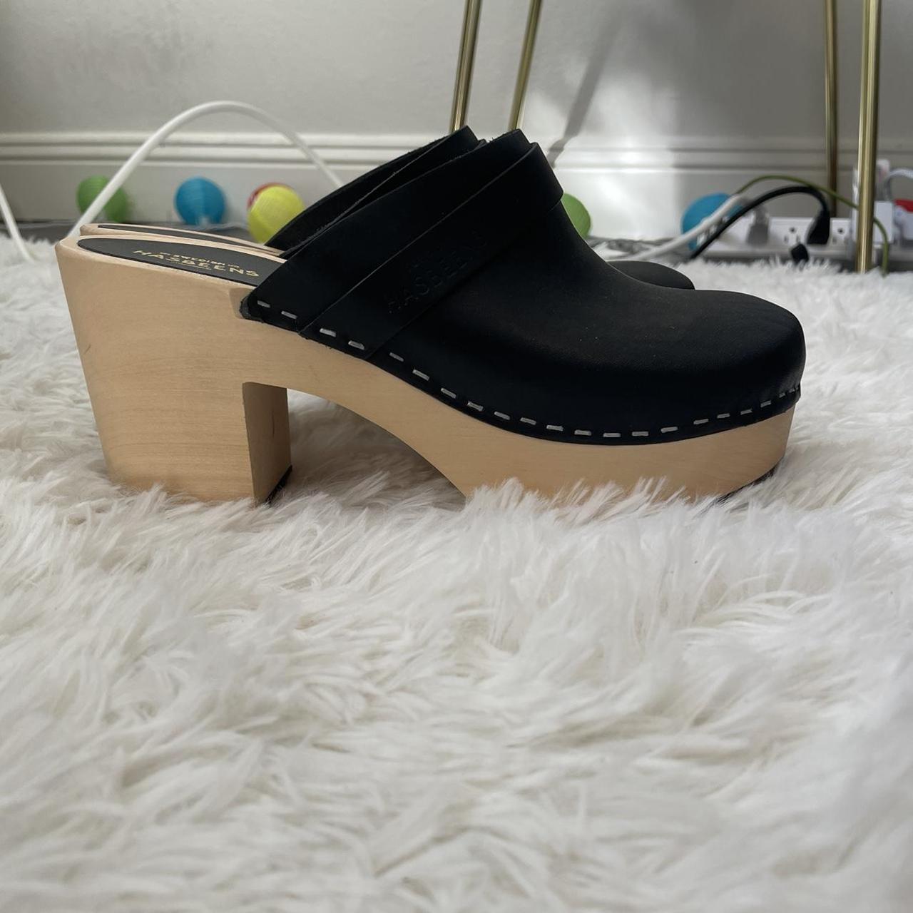 Swedish hasbeens louise on sale clog