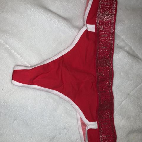 💋Victoria's Secret Red Sexy High Waist Panty - Depop