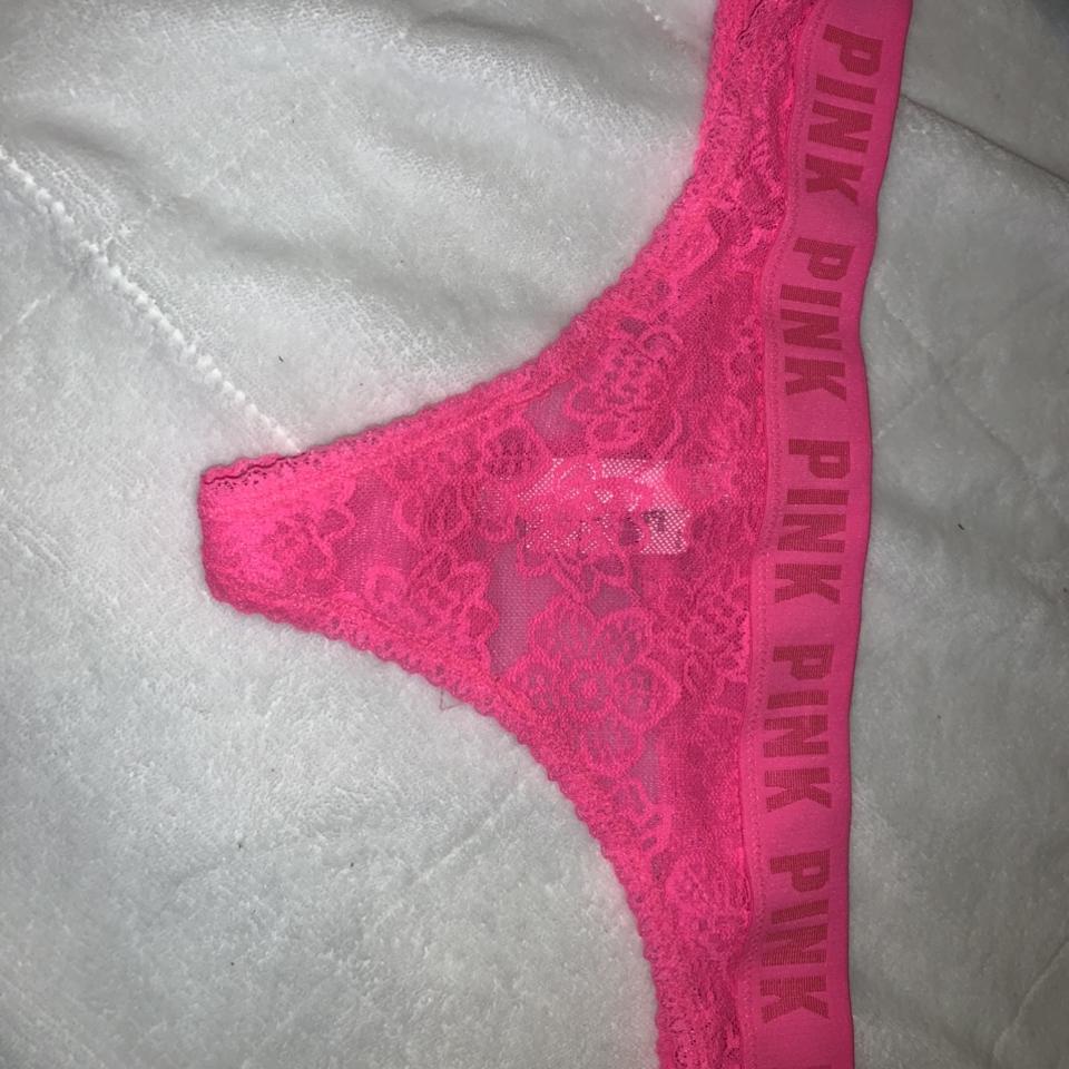 NWT Red Christmas thong #victoriasecret #pink - Depop