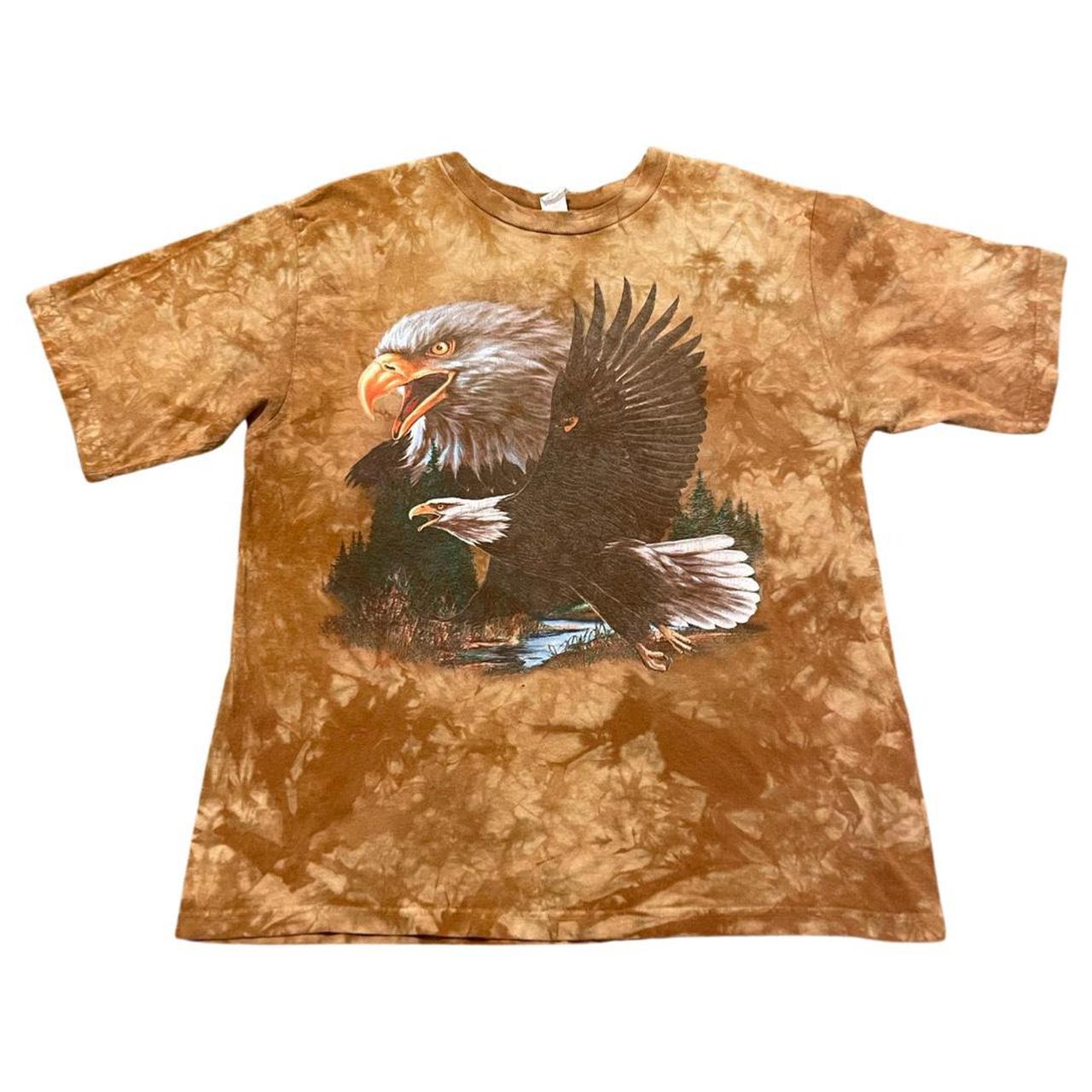Vintage Made In USA Eagle Nature TShirt Size Large... Depop