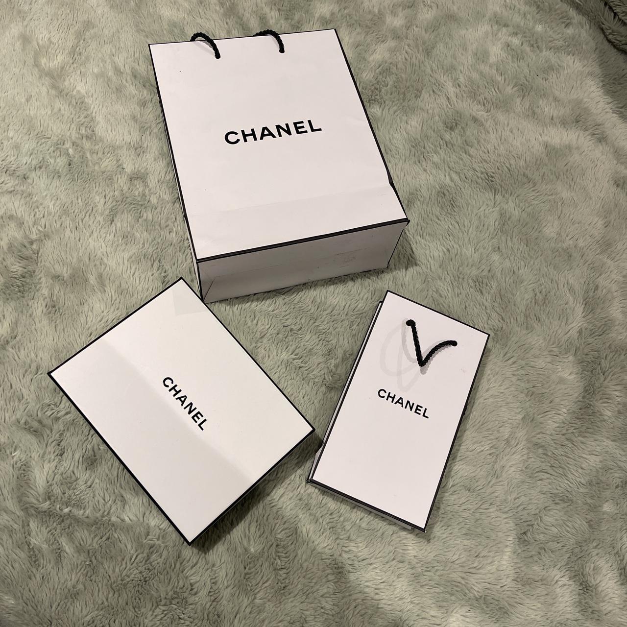 Chanel gift box and bags - Depop