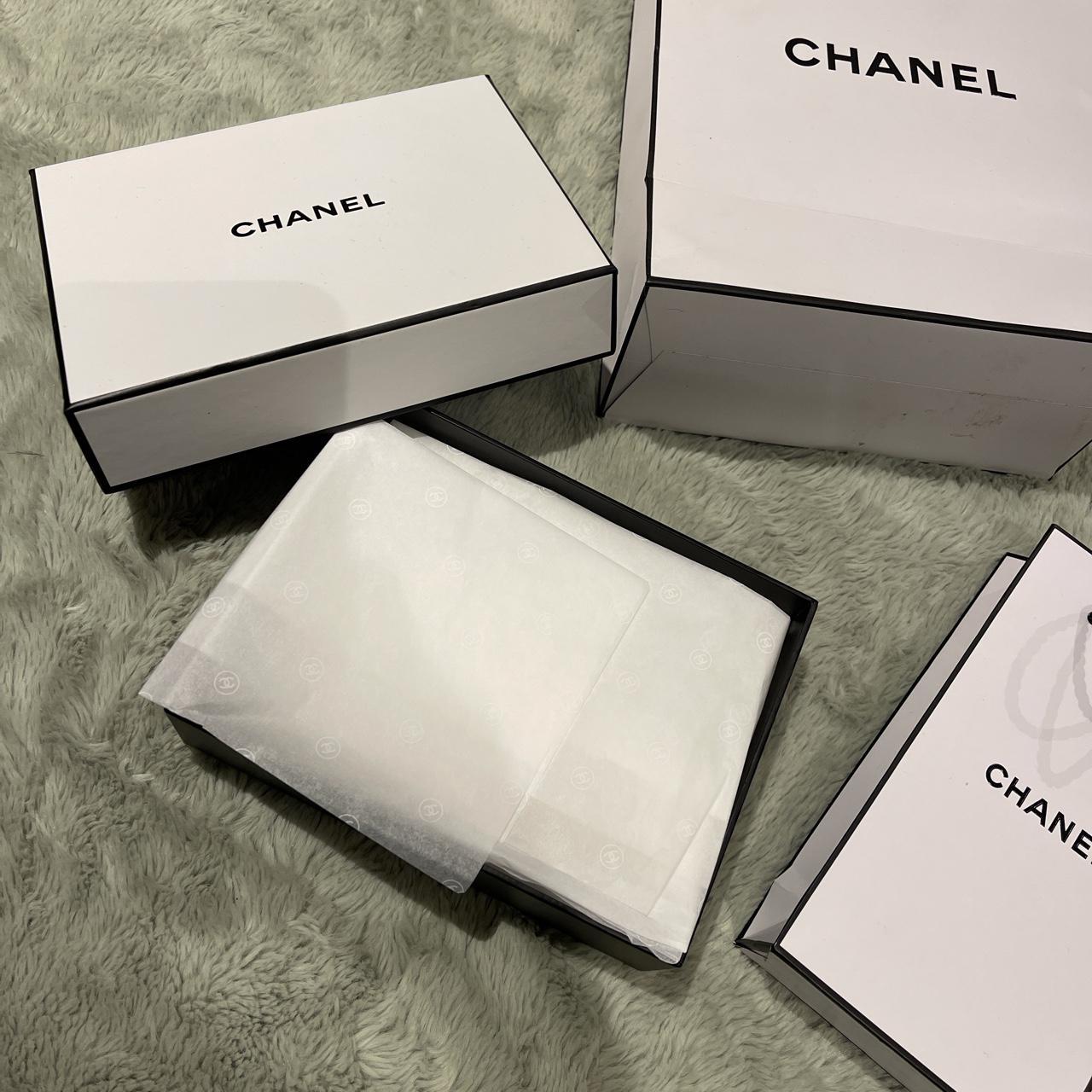 Chanel gift box and bags Depop