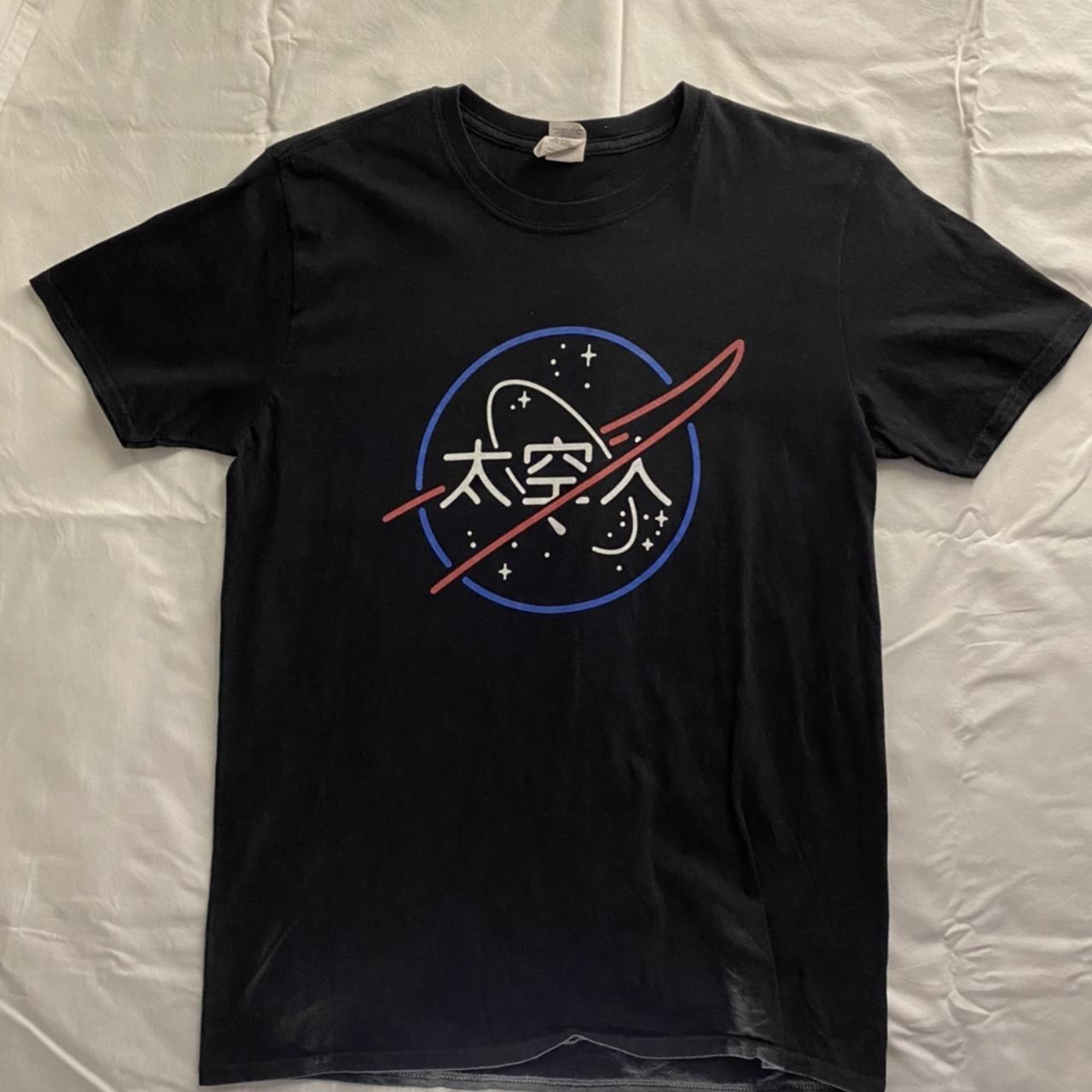 Neon style NASA logo Large Barely work Dm about... - Depop