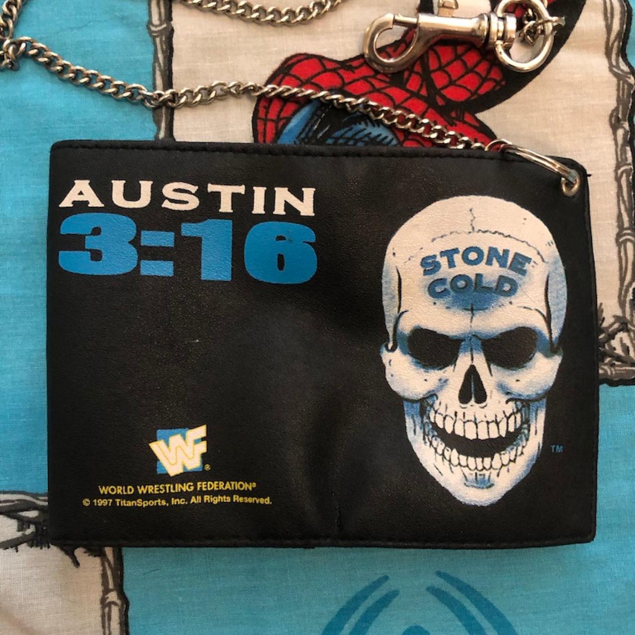 WWE Stone Cold Steve Austin 3:16 Skull Leather Vest