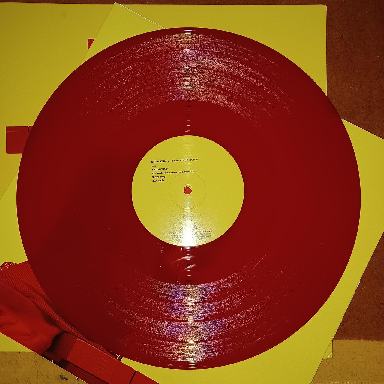Billie Eilish – Dont Smile At Me (2017, Red, Vinyl) - Discogs