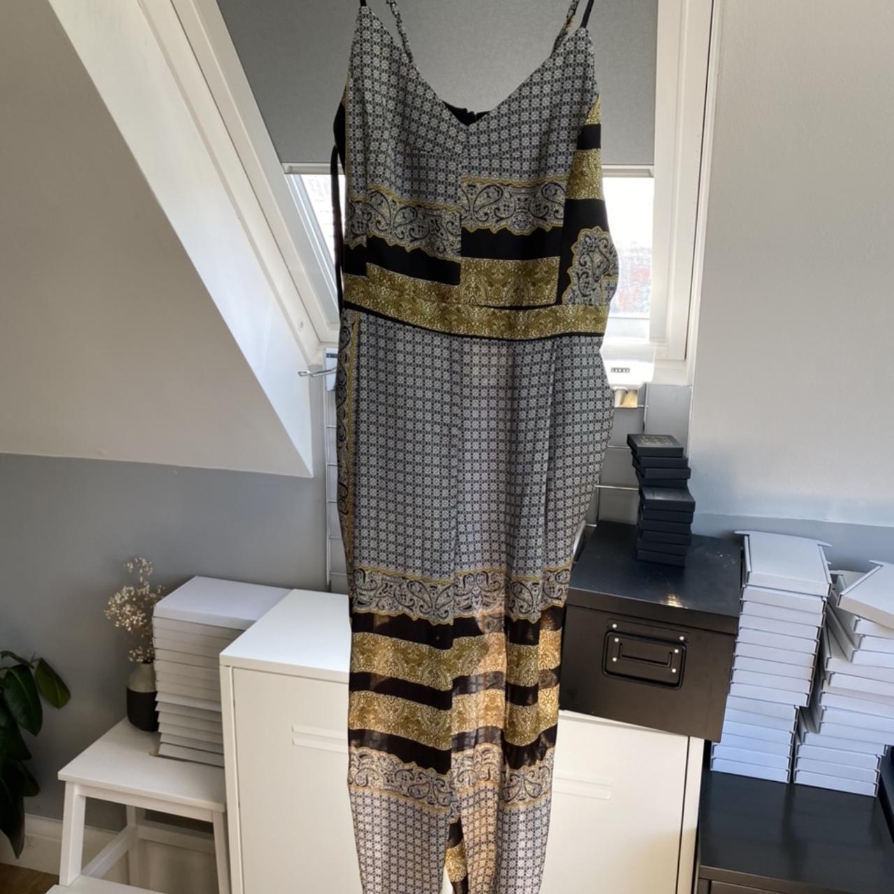 River island scarf print 2025 jumpsuit