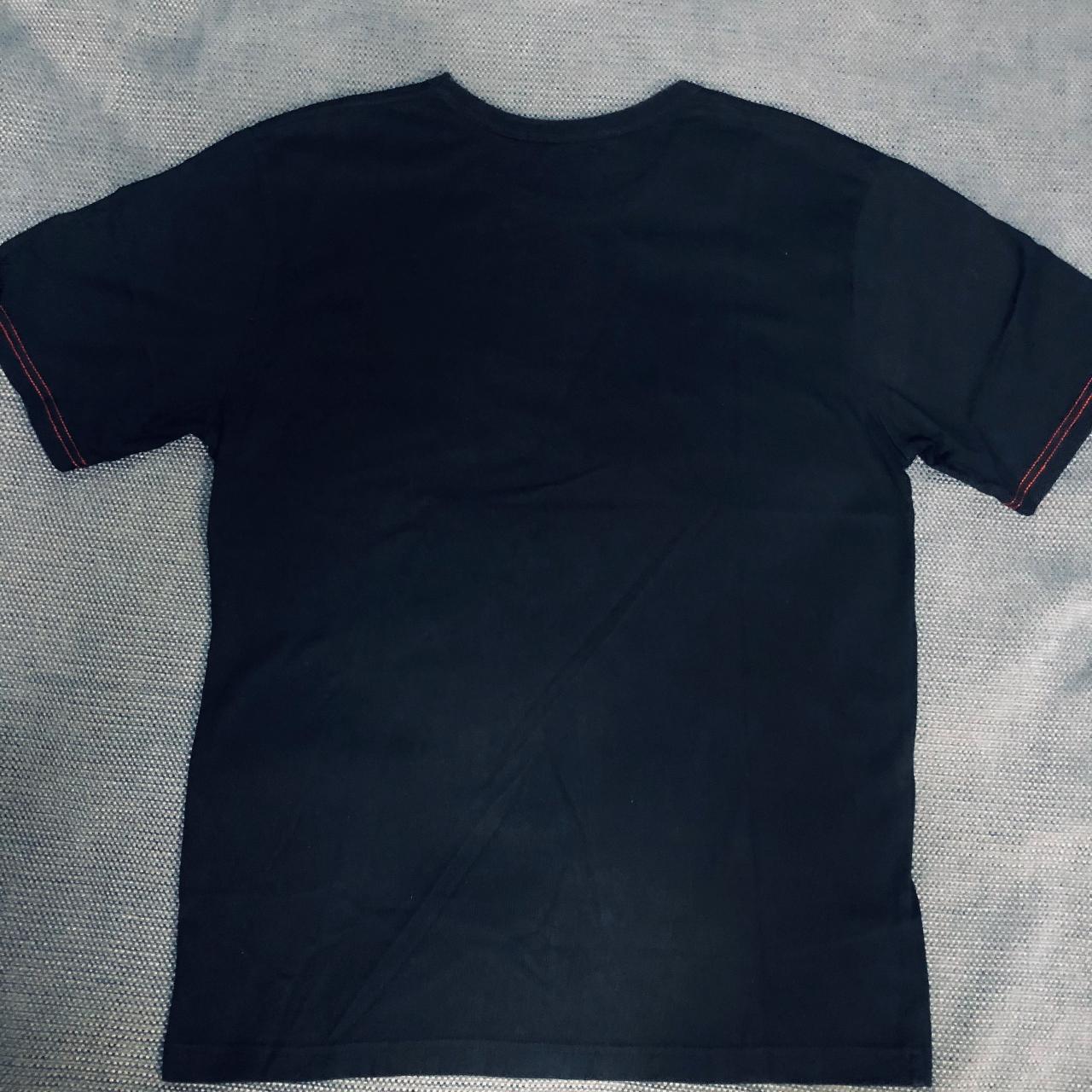 Original Fake Kaws T-shirt logo Black Tee... - Depop