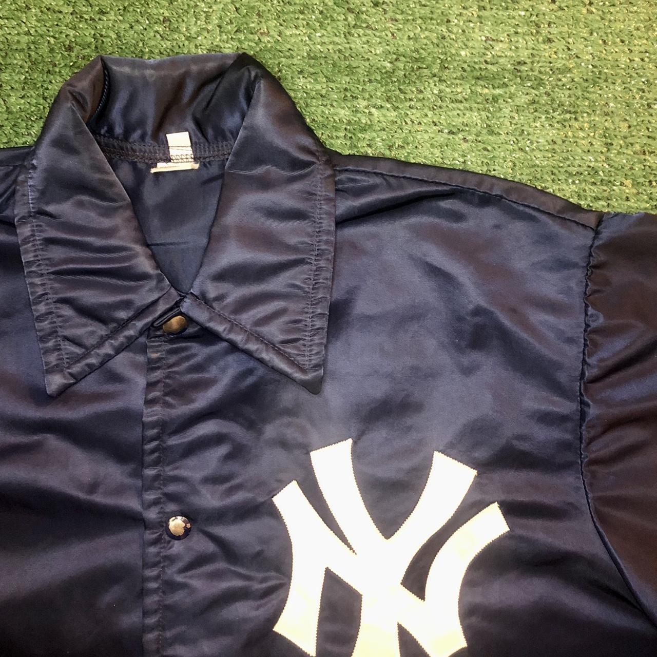 Vintage New York Yankees Jacket 3/4 sleeves Really... - Depop
