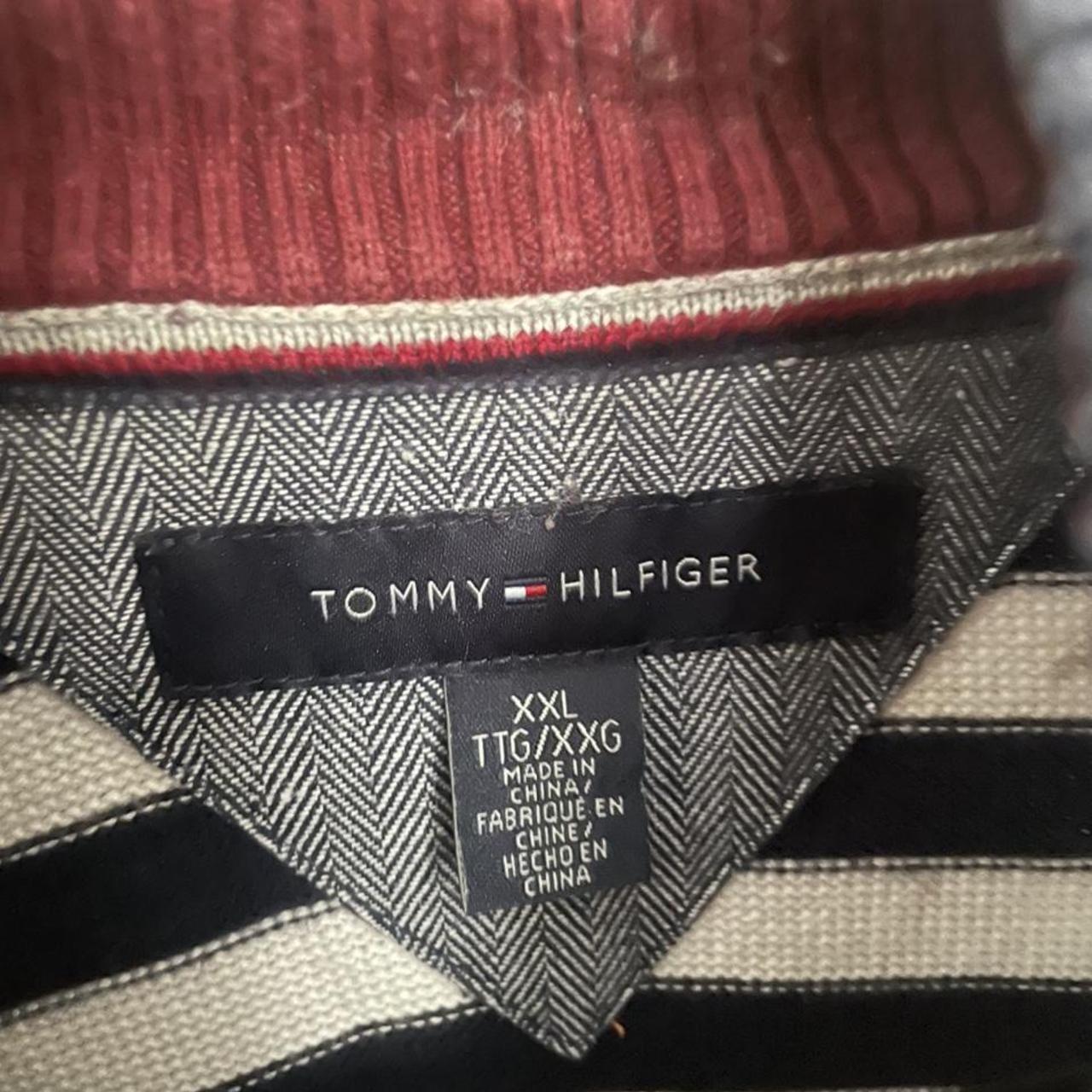 Tommy Hilfiger 3/4 zip Size XXL Message for enquires - Depop