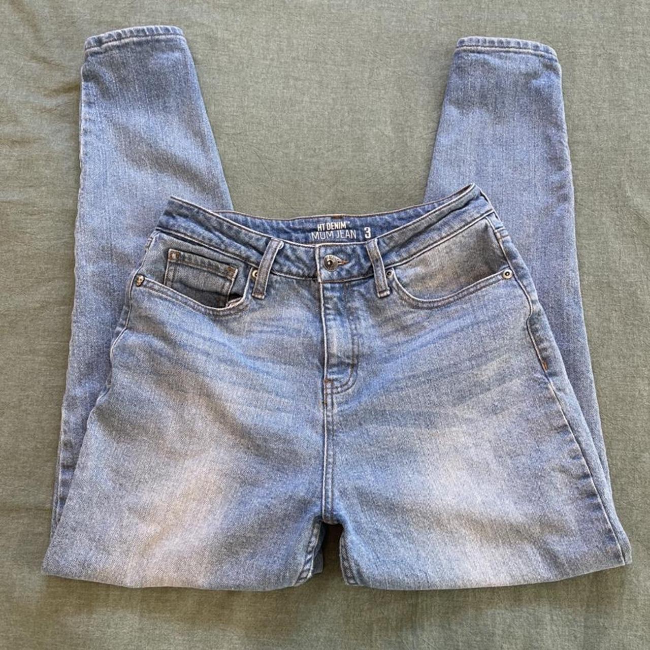 HT Denim mom jeans Size 3 In great condition Freshly... - Depop