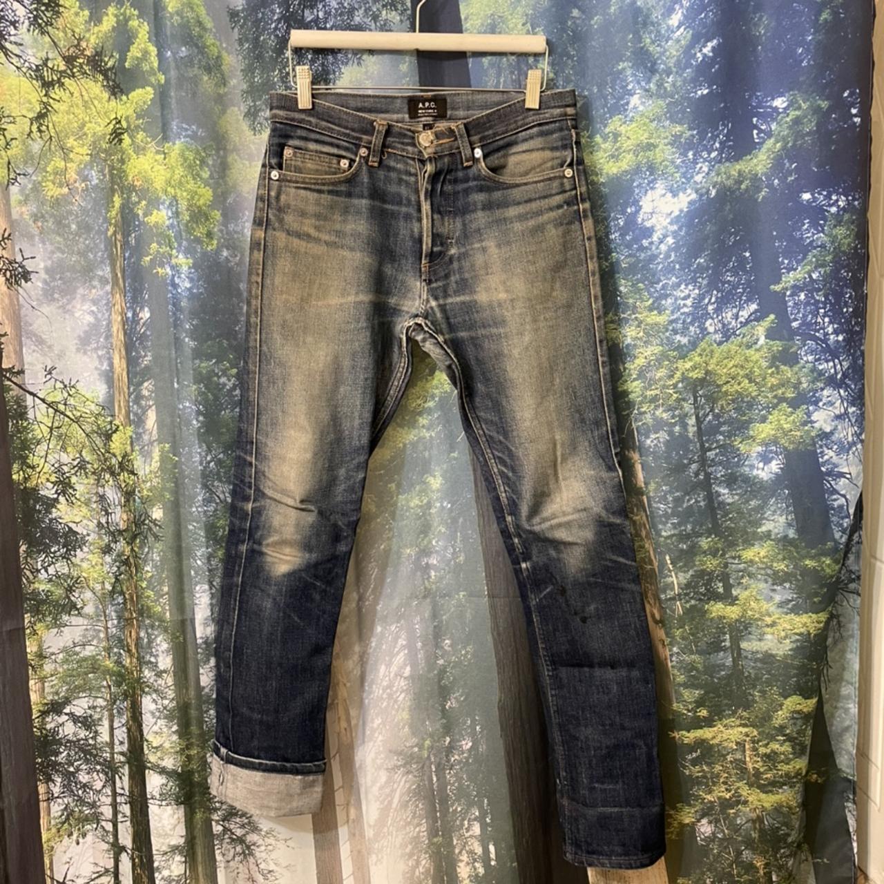 A.P.C. New Cure H raw size 27- could fit a - Depop