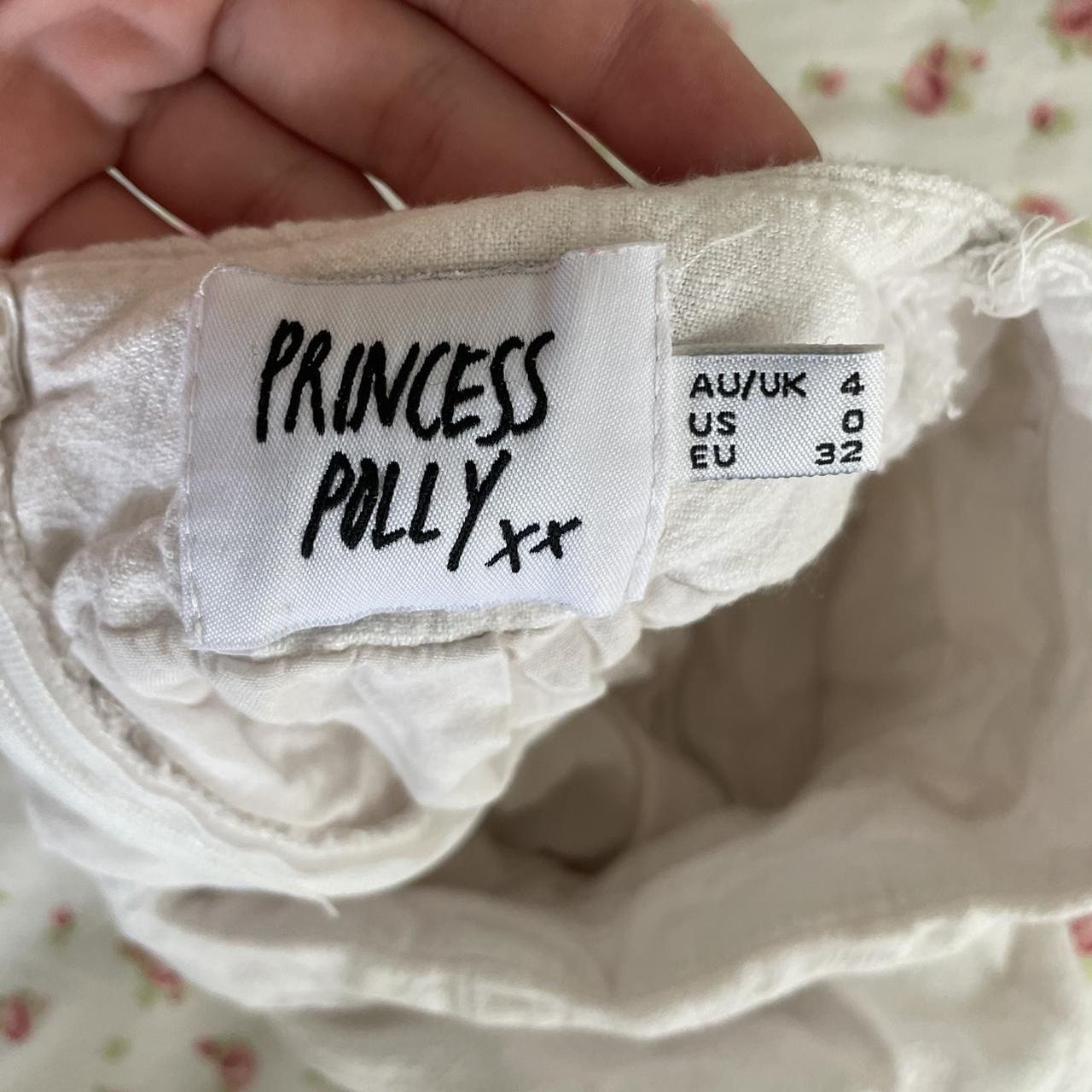 Princess Polly Selby Mini Skirt White Please pay... - Depop
