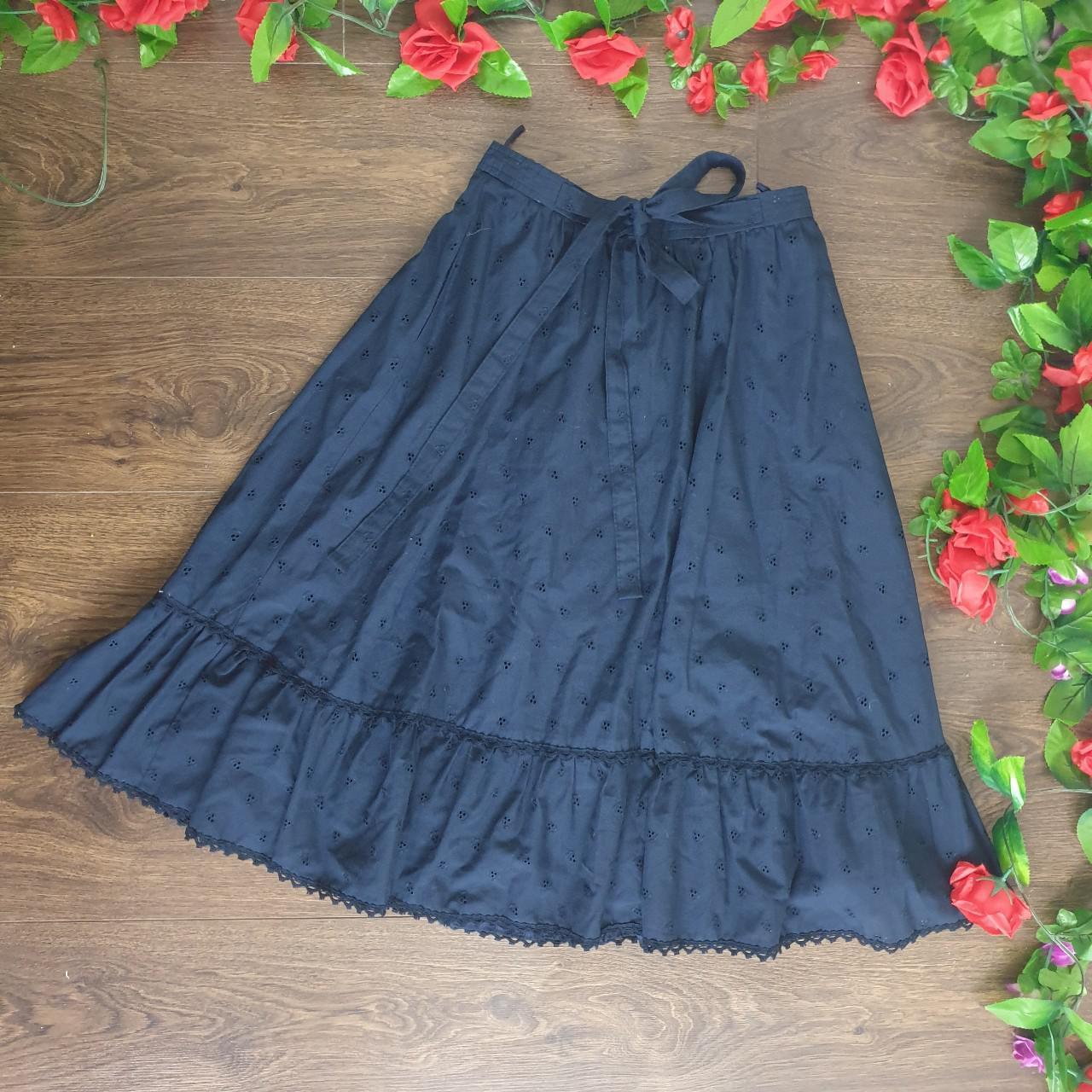 Vintage prairie skirt 🪴 ultra romantic late 1970s ... - Depop