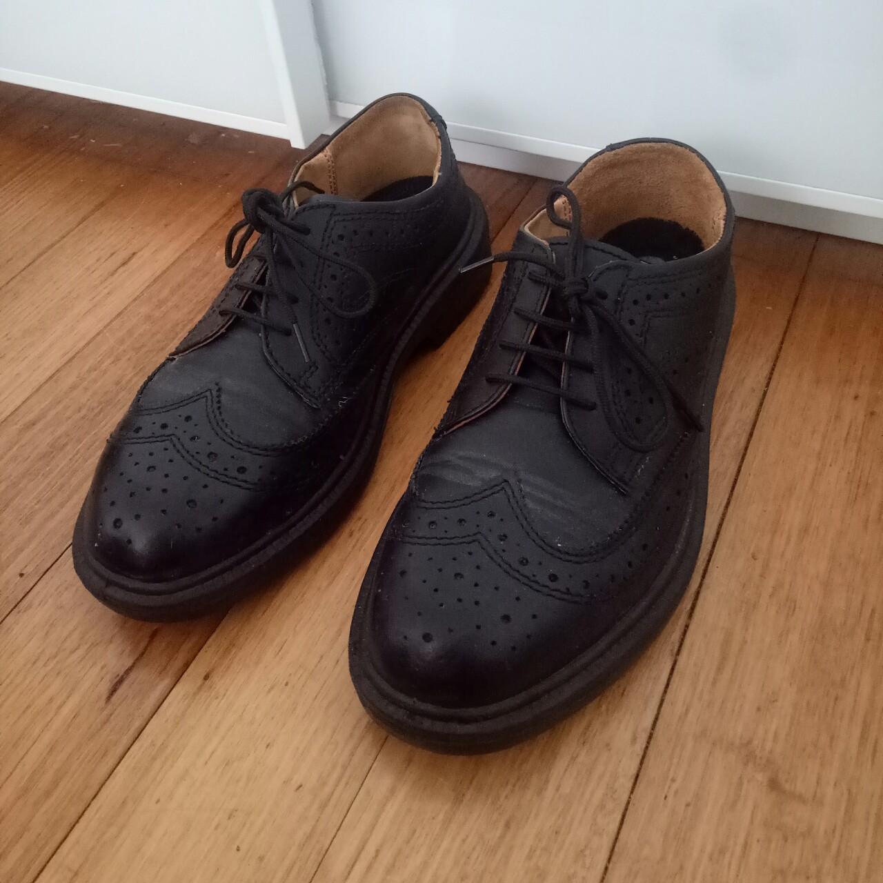 Chunky Lace Up Brogue In KHAKI GREEN | White Stuff - Foto 11