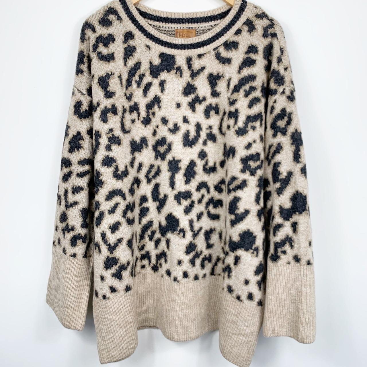 Soft hot sale leopard sweater