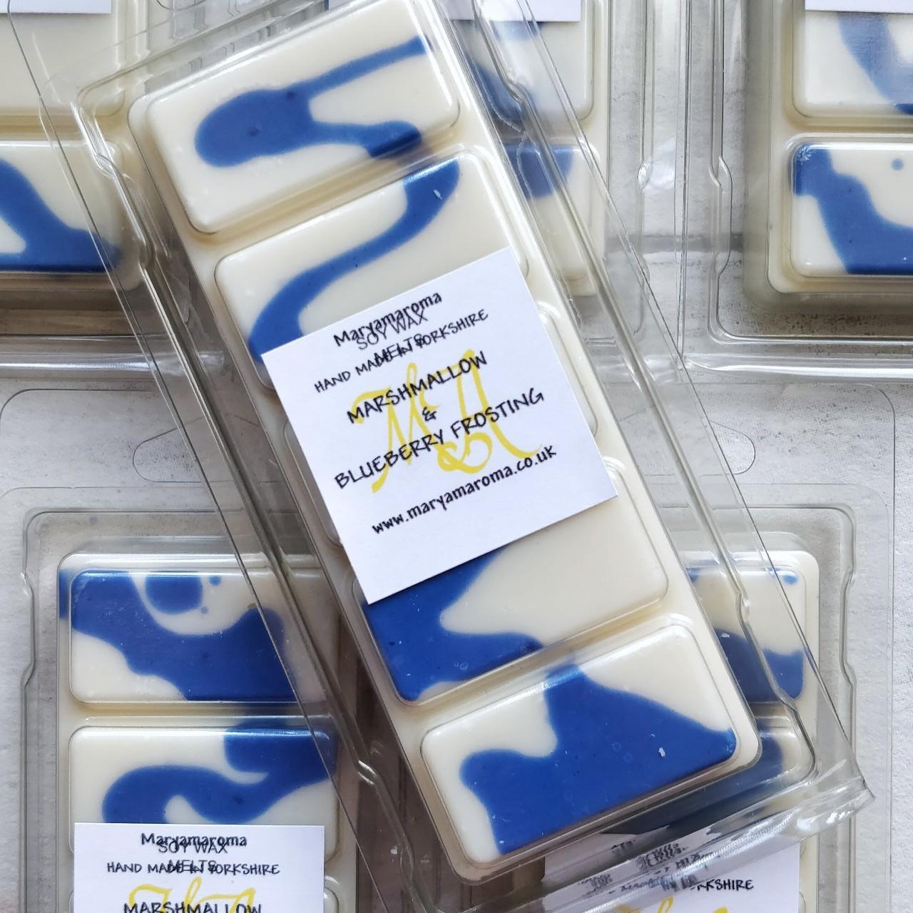 Marshmallow & Blueberry Frosting Wax Melt A super... Depop