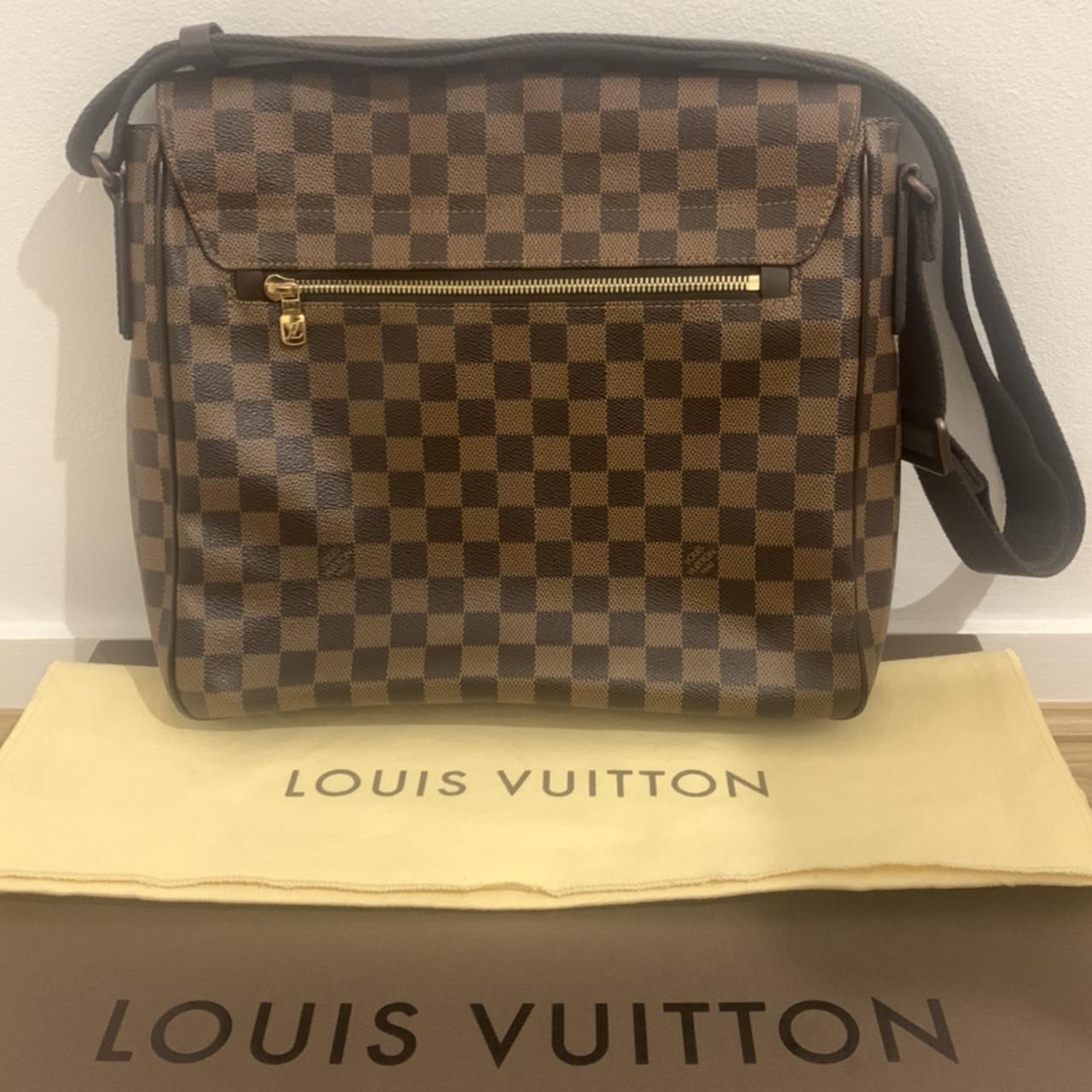 100% authentic Louis Vuitton- Damier Ebene Canvas... - Depop